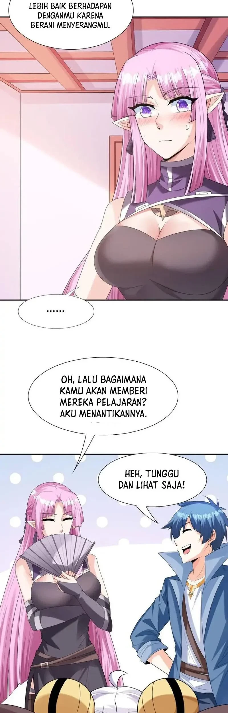 My Harem Is Entirely Female Demon Villains Chapter 53 - halaman 16