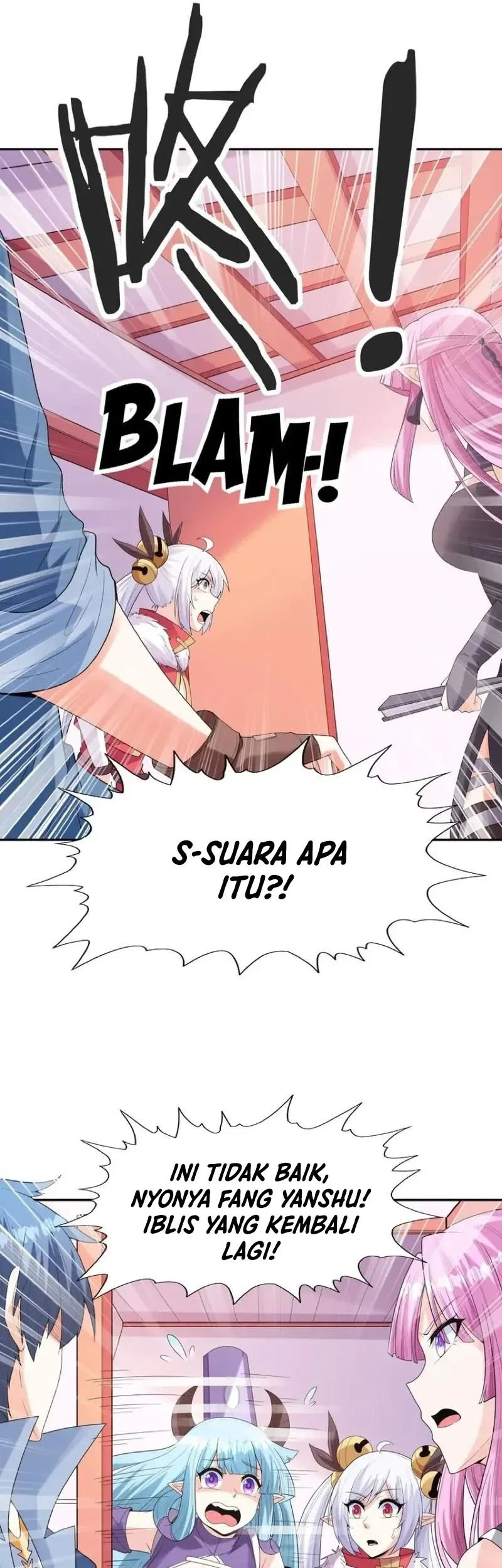 My Harem Is Entirely Female Demon Villains Chapter 53 - halaman 18