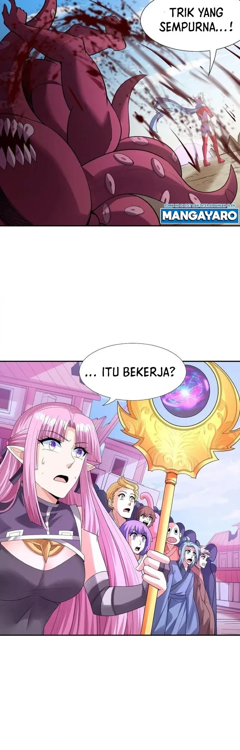 My Harem Is Entirely Female Demon Villains Chapter 54 - halaman 16