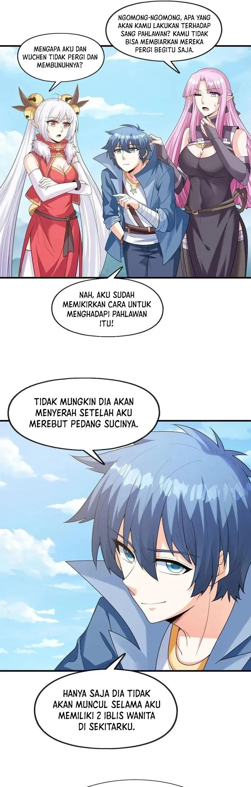 My Harem Is Entirely Female Demon Villains Chapter 55 - halaman 34