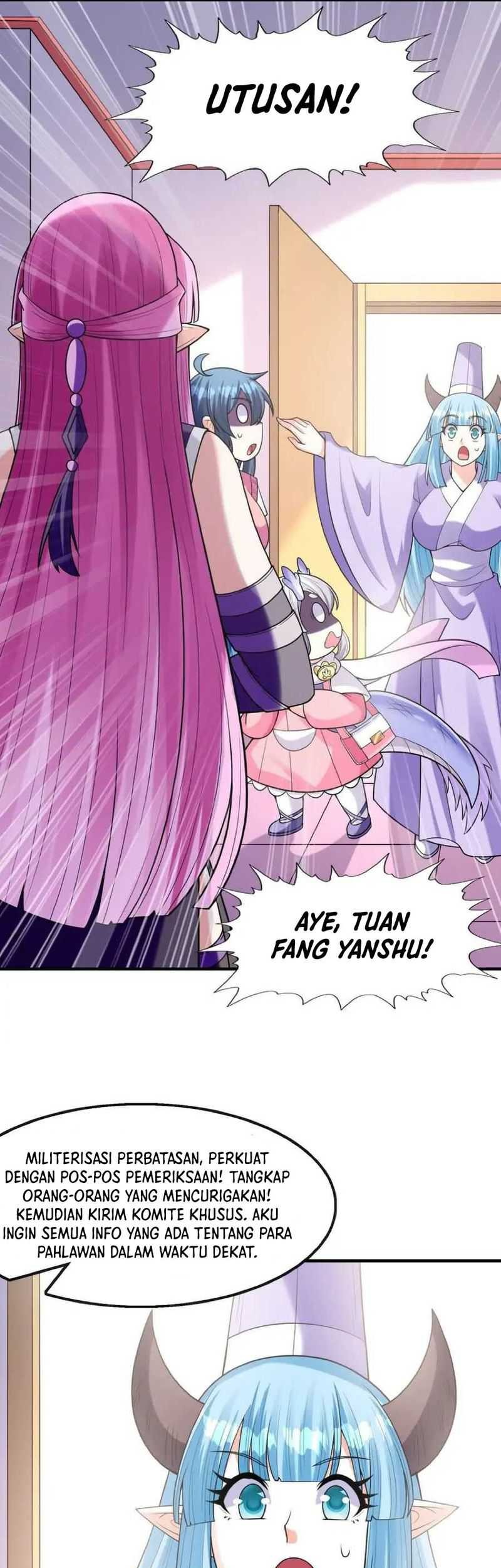 My Harem Is Entirely Female Demon Villains Chapter 60 - halaman 33