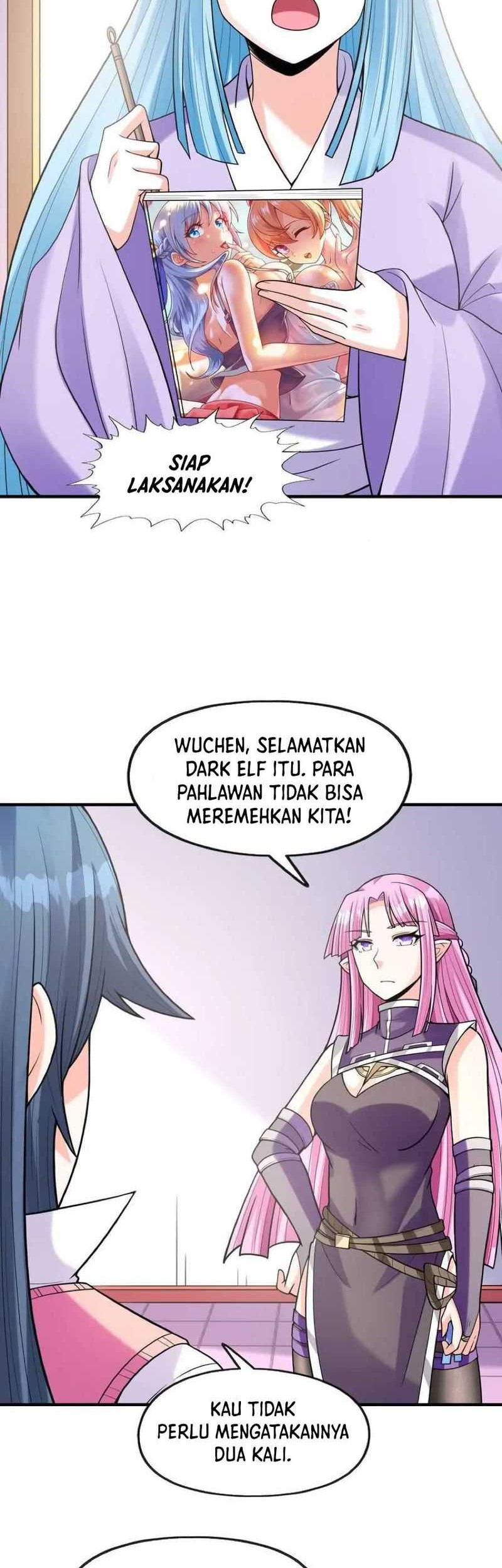 My Harem Is Entirely Female Demon Villains Chapter 60 - halaman 34