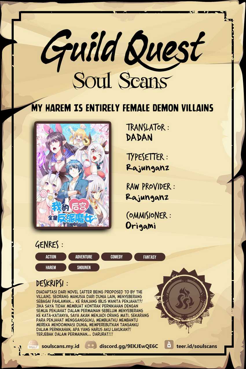 My Harem Is Entirely Female Demon Villains Chapter 61 - halaman 1