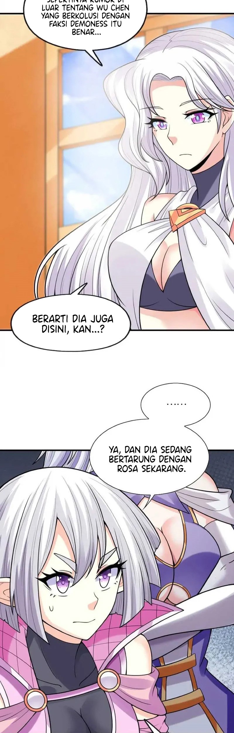 My Harem Is Entirely Female Demon Villains Chapter 63 - halaman 28
