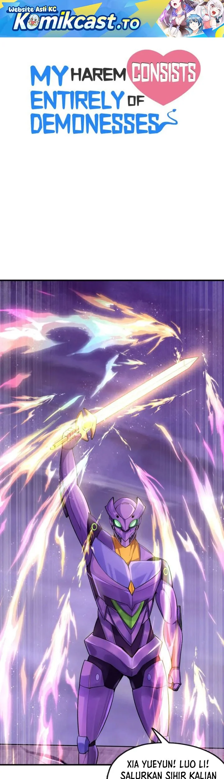 My Harem Is Entirely Female Demon Villains Chapter 70 - halaman 2
