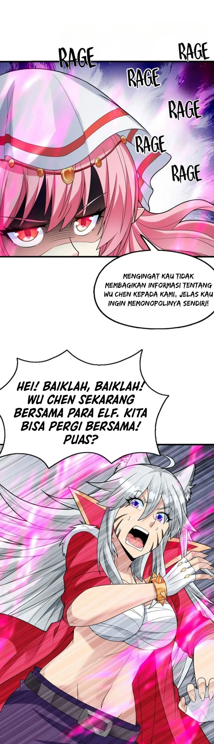 My Harem Is Entirely Female Demon Villains Chapter 70 - halaman 42