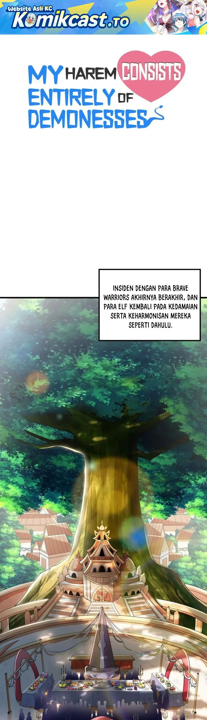 My Harem Is Entirely Female Demon Villains Chapter 71 - halaman 2