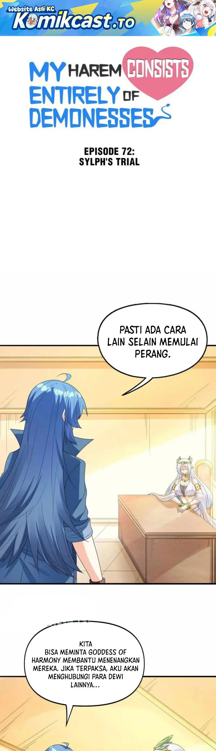 My Harem Is Entirely Female Demon Villains Chapter 72 - halaman 2