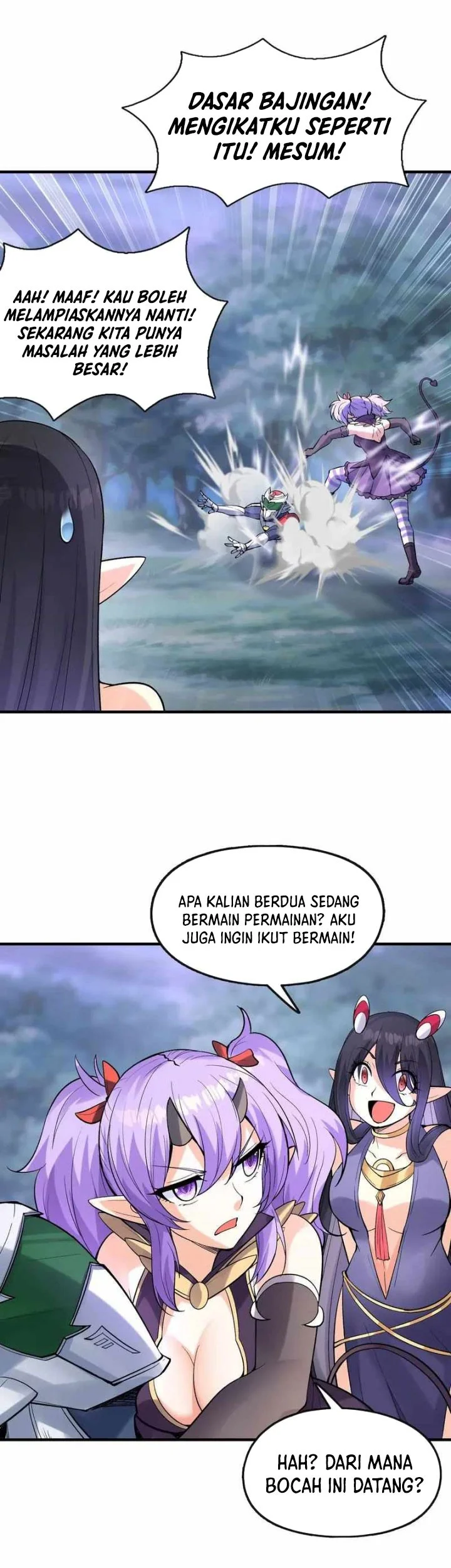 My Harem Is Entirely Female Demon Villains Chapter 73 - halaman 42