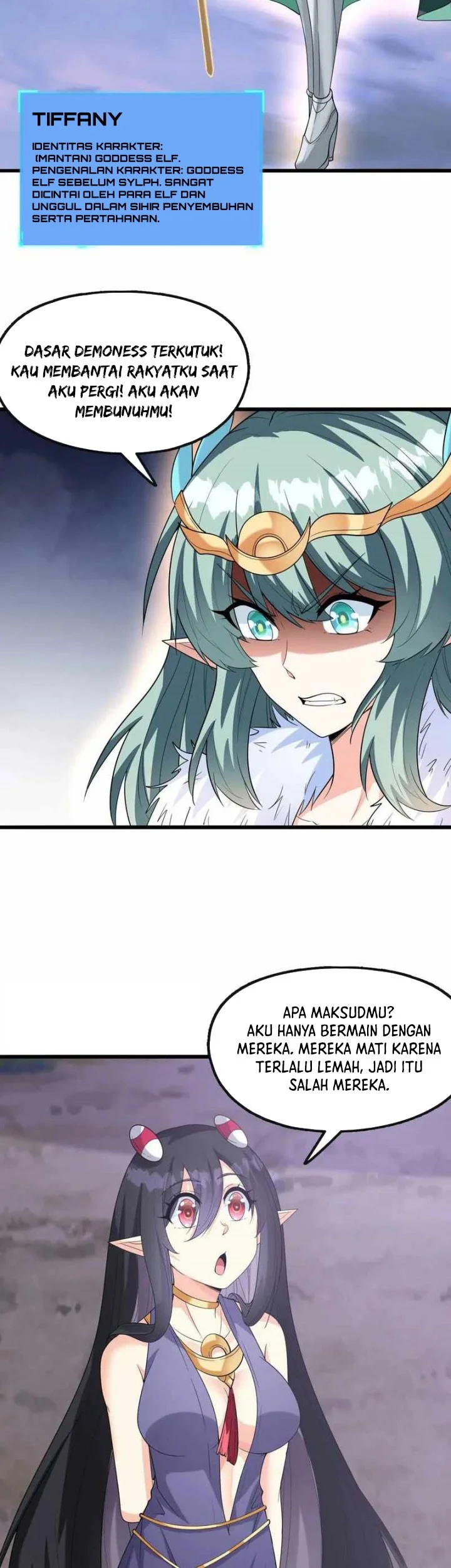 My Harem Is Entirely Female Demon Villains Chapter 74 - halaman 22