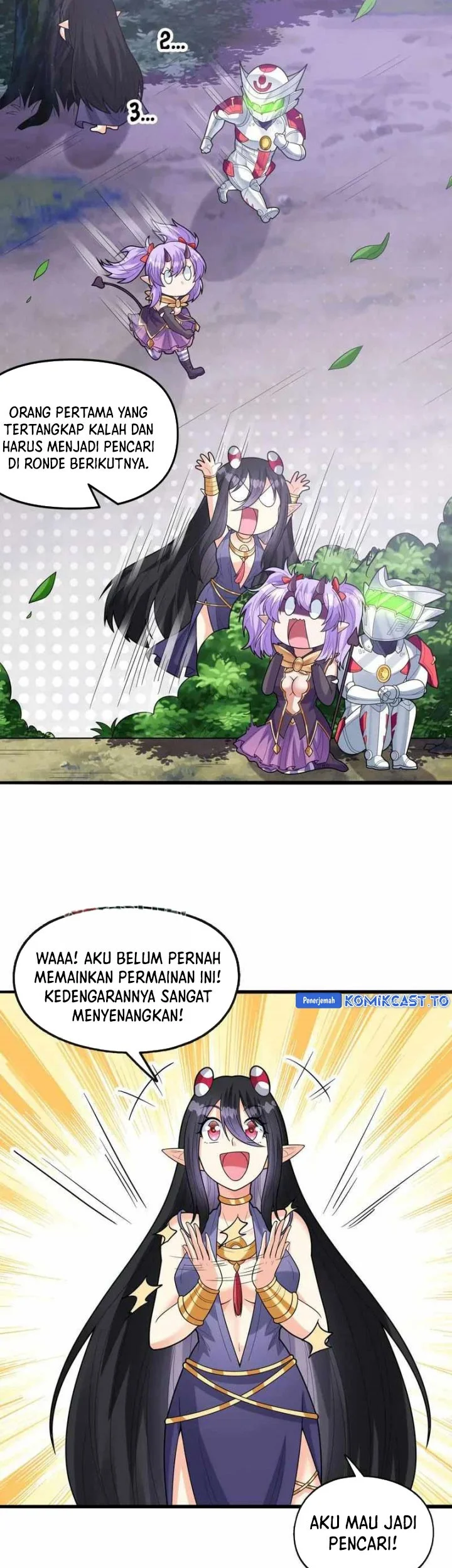 My Harem Is Entirely Female Demon Villains Chapter 74 - halaman 8