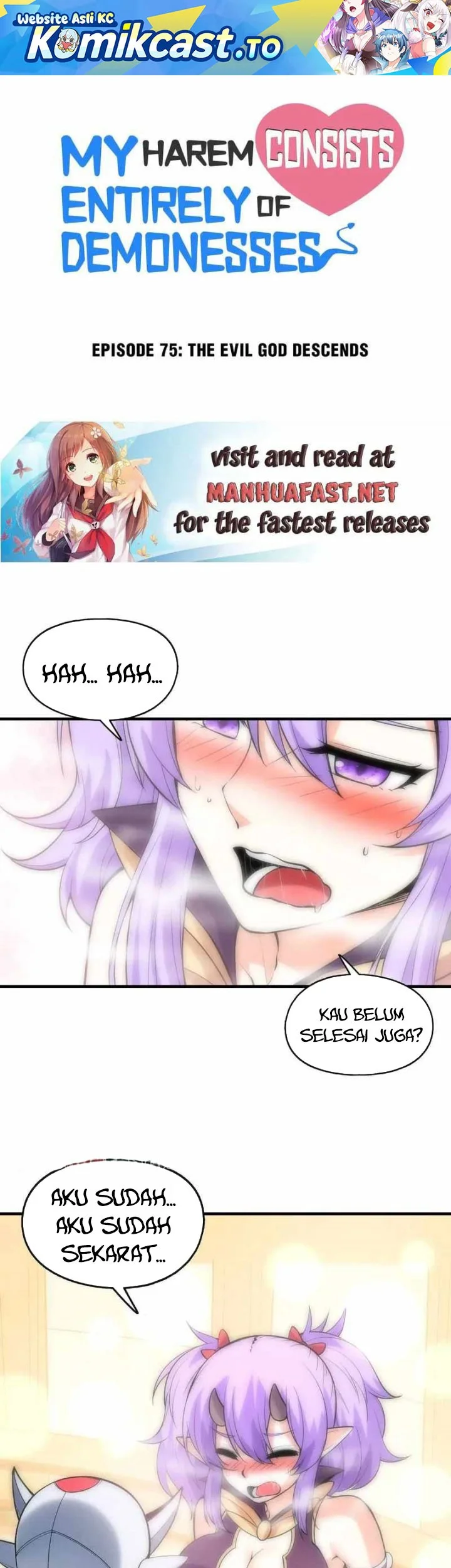 My Harem Is Entirely Female Demon Villains Chapter 75 - halaman 2