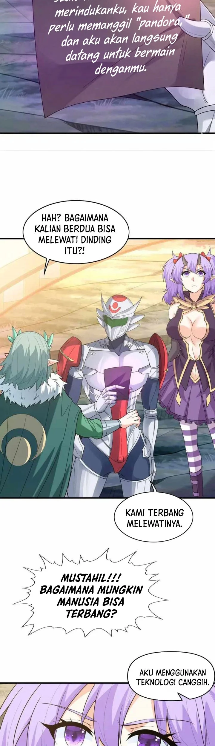 My Harem Is Entirely Female Demon Villains Chapter 75 - halaman 30