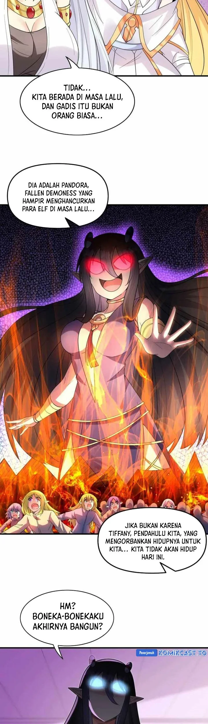 My Harem Is Entirely Female Demon Villains Chapter 75 - halaman 40