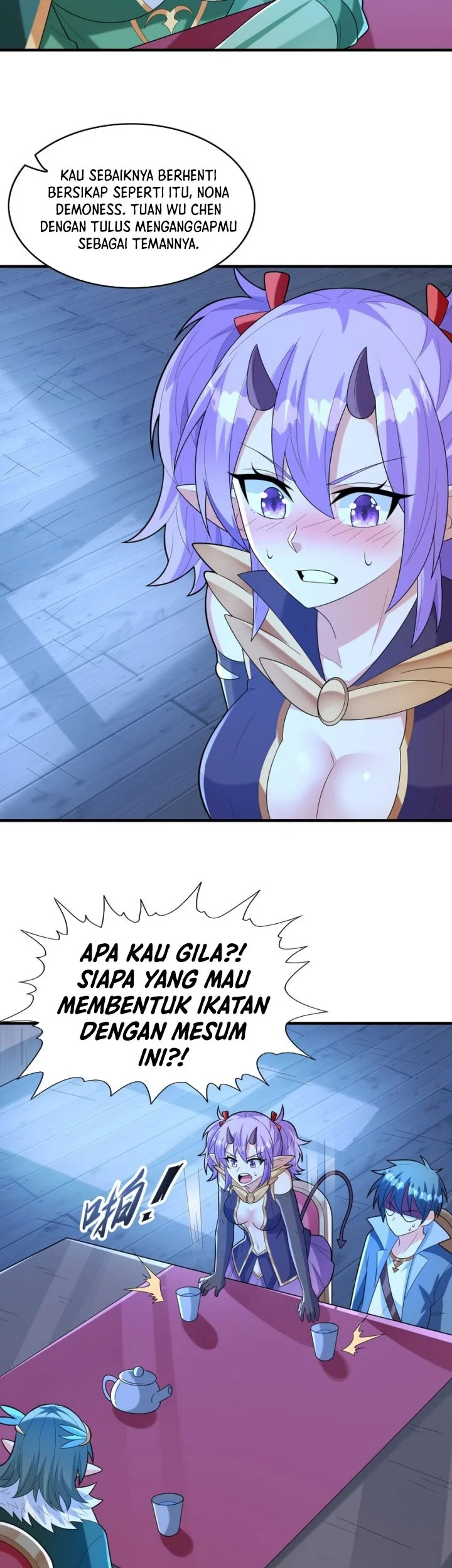 My Harem Is Entirely Female Demon Villains Chapter 76 - halaman 8