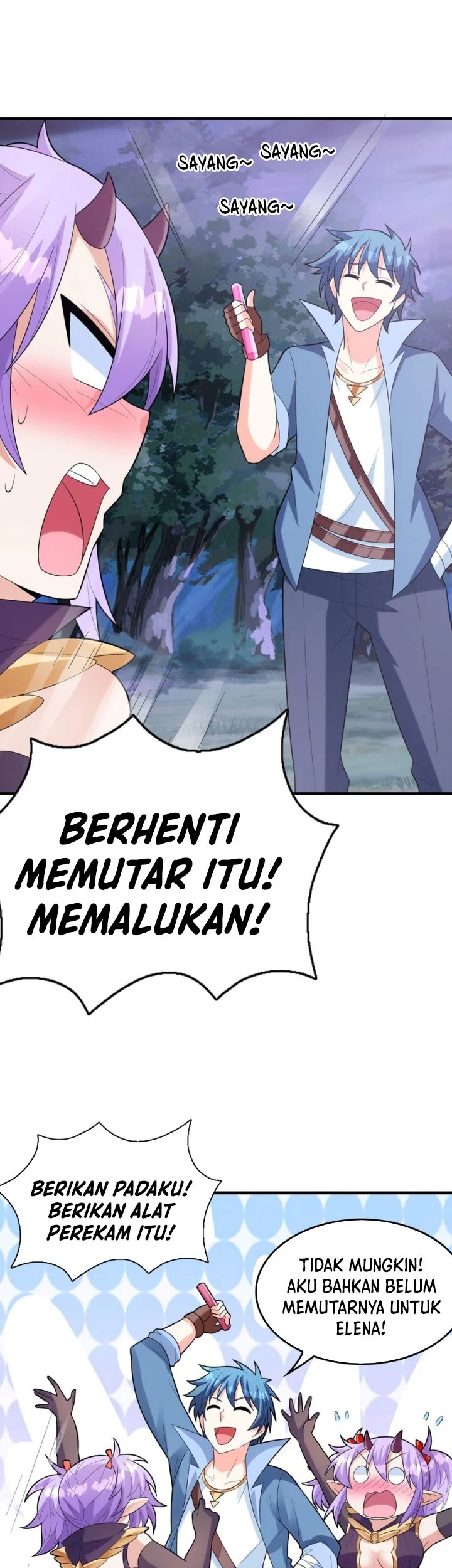 My Harem Is Entirely Female Demon Villains Chapter 77 - halaman 10