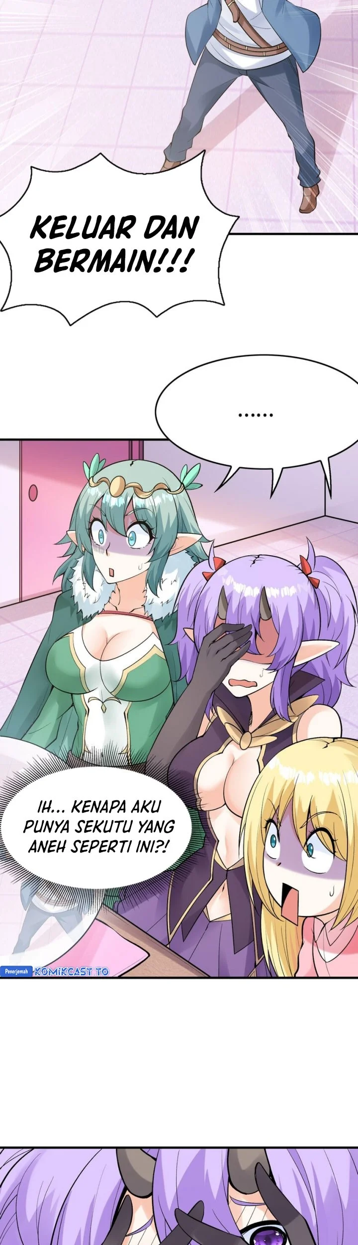 My Harem Is Entirely Female Demon Villains Chapter 77 - halaman 34