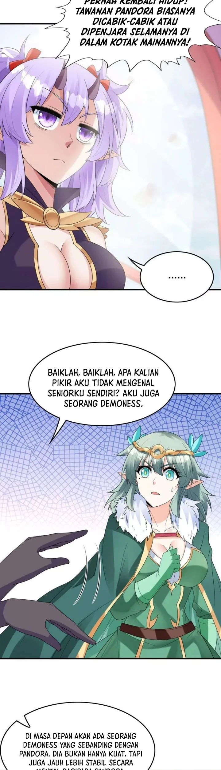 My Harem Is Entirely Female Demon Villains Chapter 78 - halaman 38