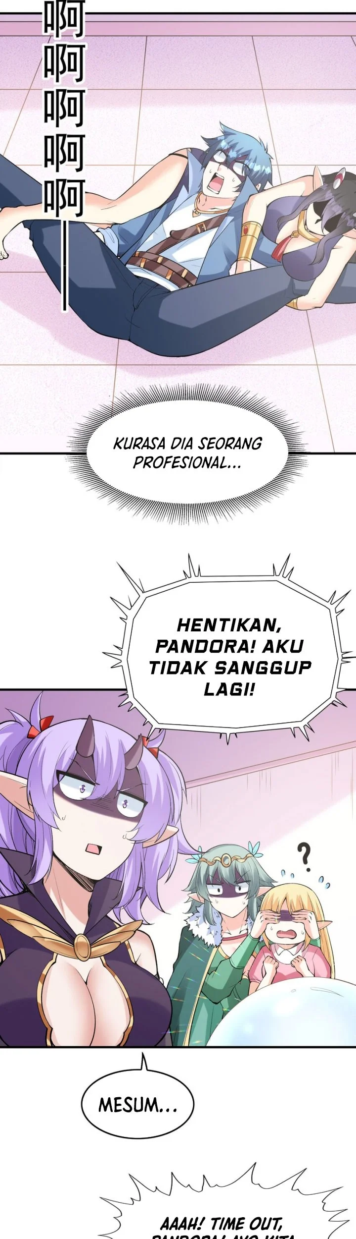 My Harem Is Entirely Female Demon Villains Chapter 78 - halaman 8