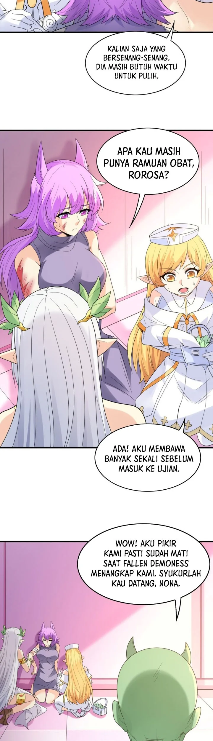 My Harem Is Entirely Female Demon Villains Chapter 79 - halaman 12