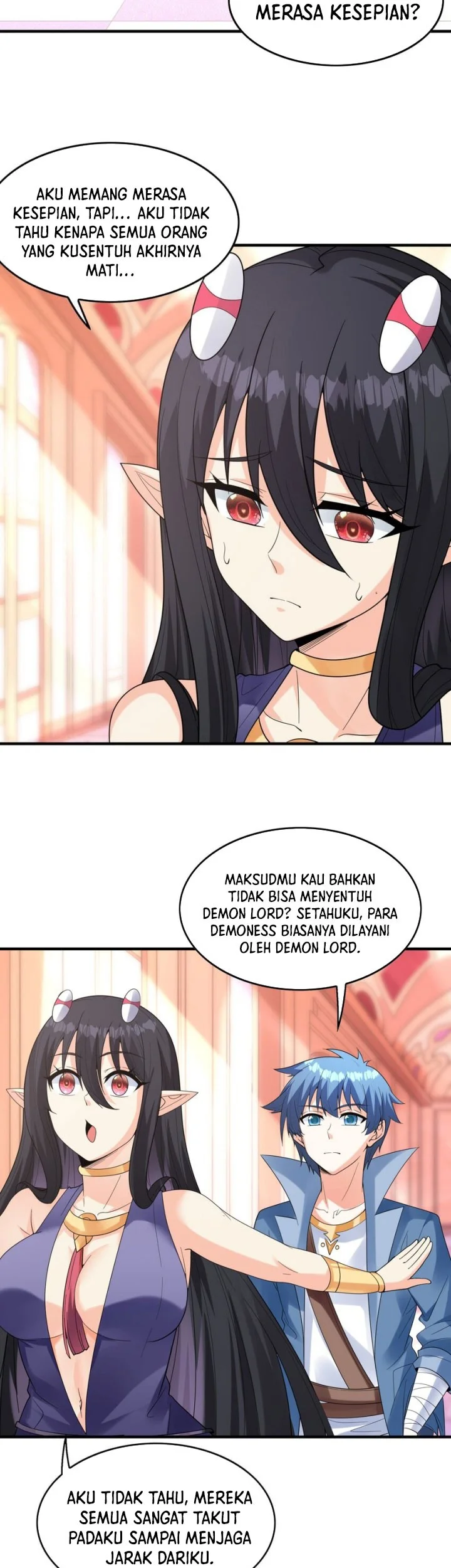 My Harem Is Entirely Female Demon Villains Chapter 79 - halaman 4