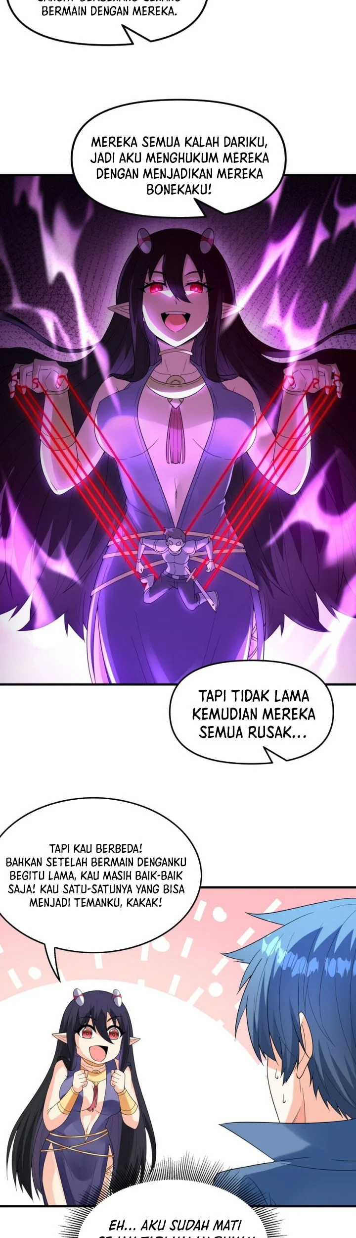 My Harem Is Entirely Female Demon Villains Chapter 79 - halaman 6