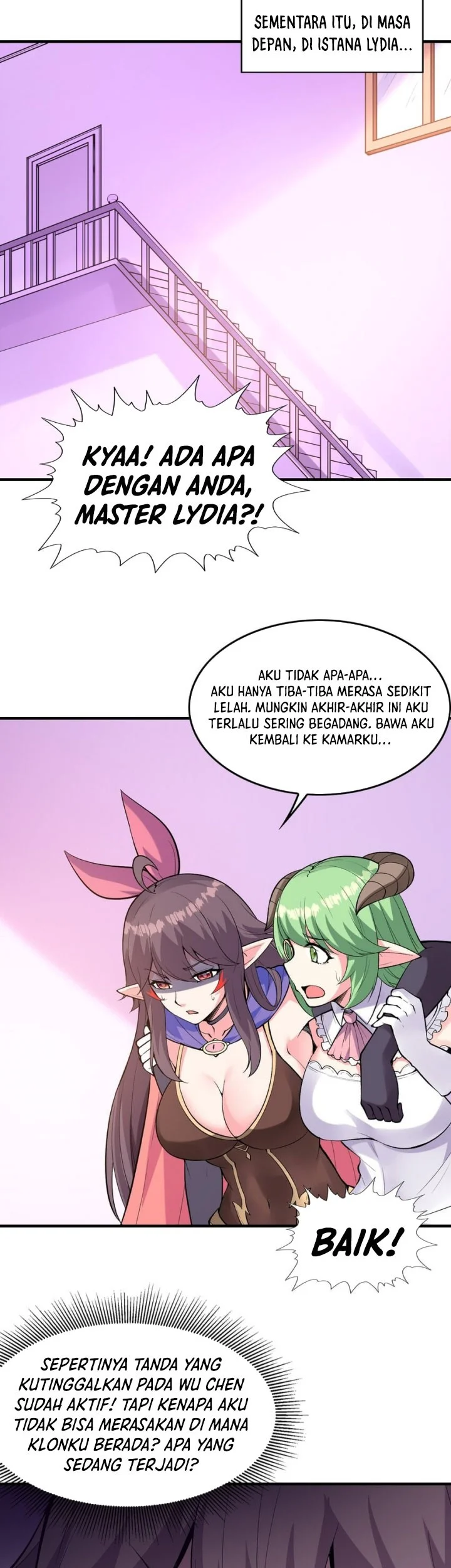 My Harem Is Entirely Female Demon Villains Chapter 80 - halaman 12