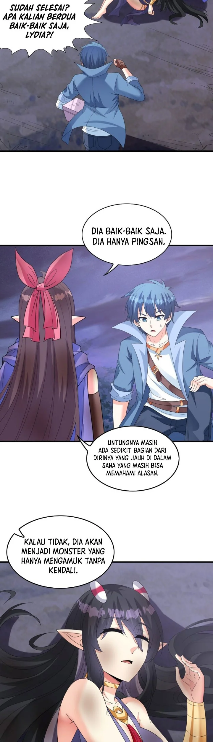 My Harem Is Entirely Female Demon Villains Chapter 80 - halaman 32