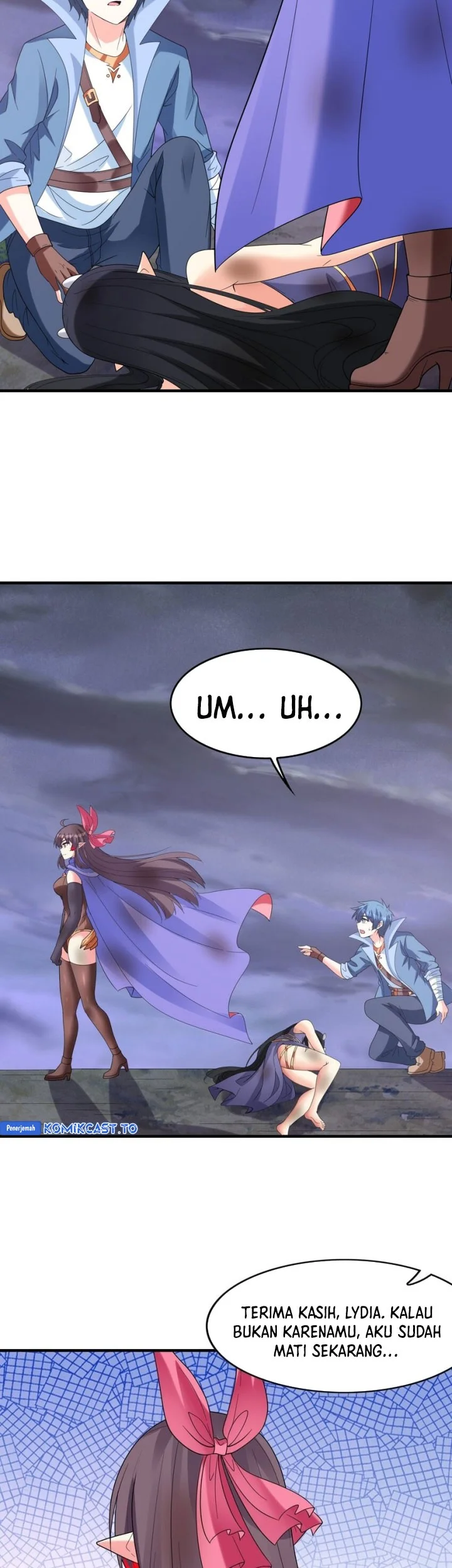 My Harem Is Entirely Female Demon Villains Chapter 80 - halaman 34