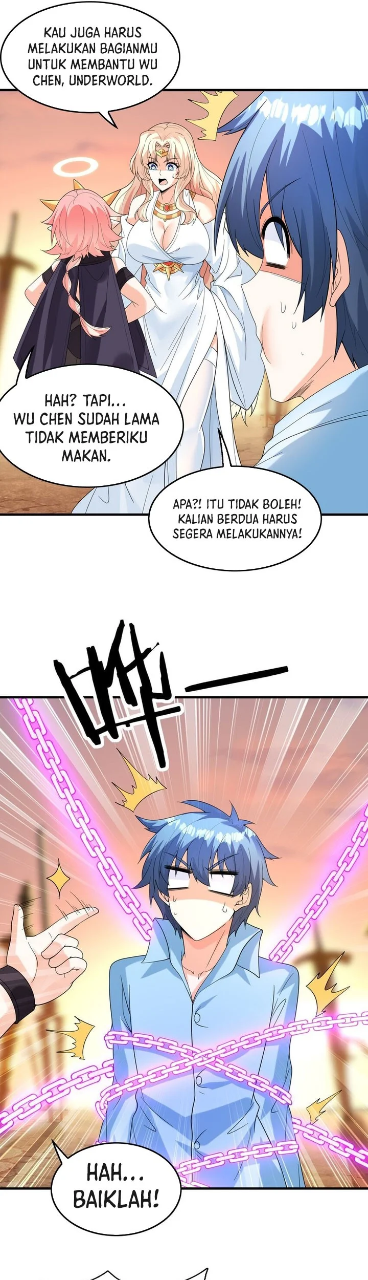 My Harem Is Entirely Female Demon Villains Chapter 82 - halaman 38