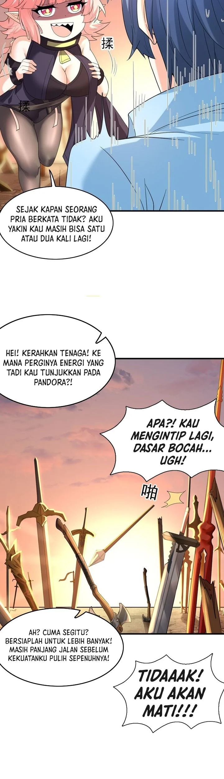 My Harem Is Entirely Female Demon Villains Chapter 82 - halaman 40