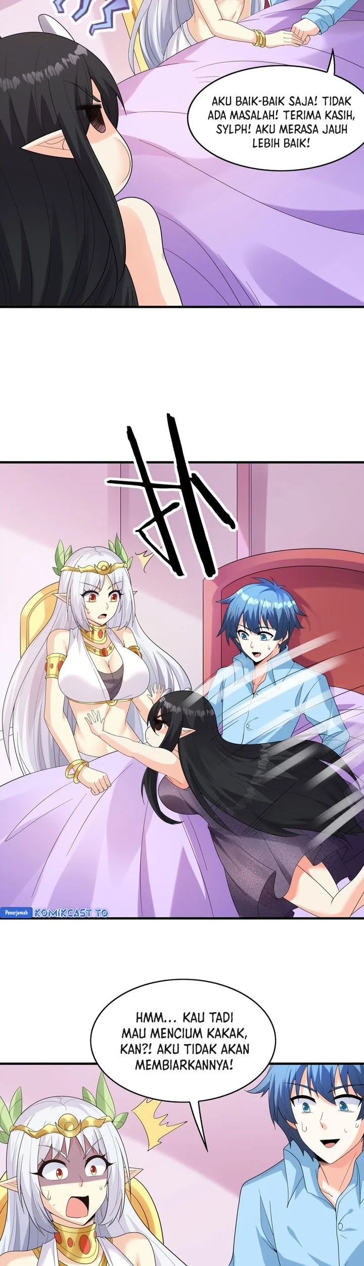 My Harem Is Entirely Female Demon Villains Chapter 82 - halaman 48