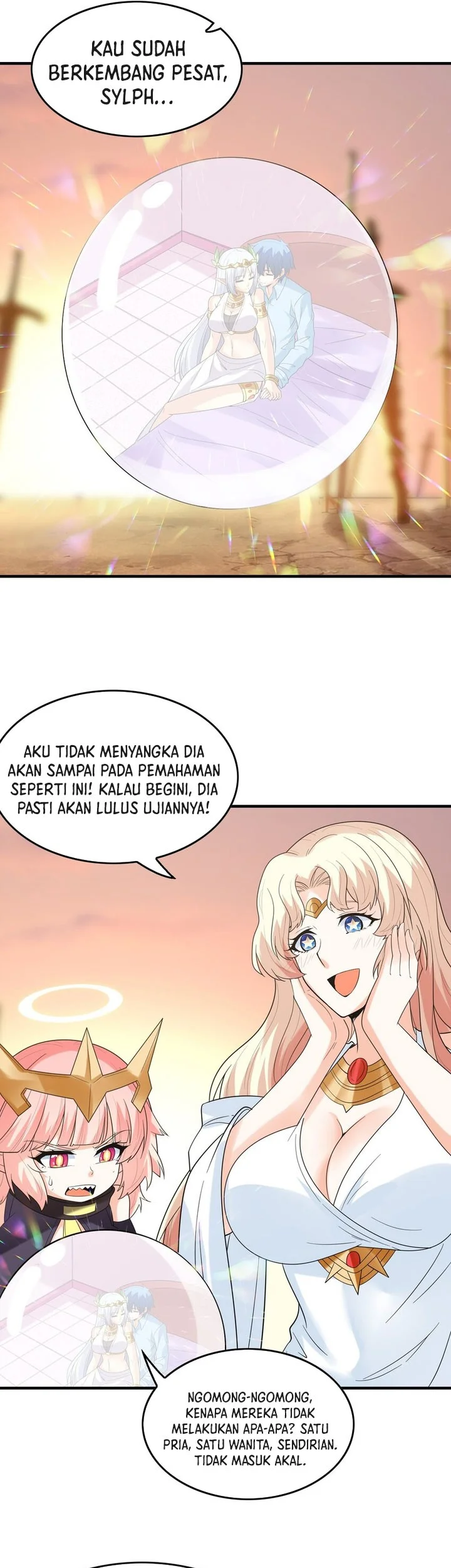 My Harem Is Entirely Female Demon Villains Chapter 83 - halaman 14
