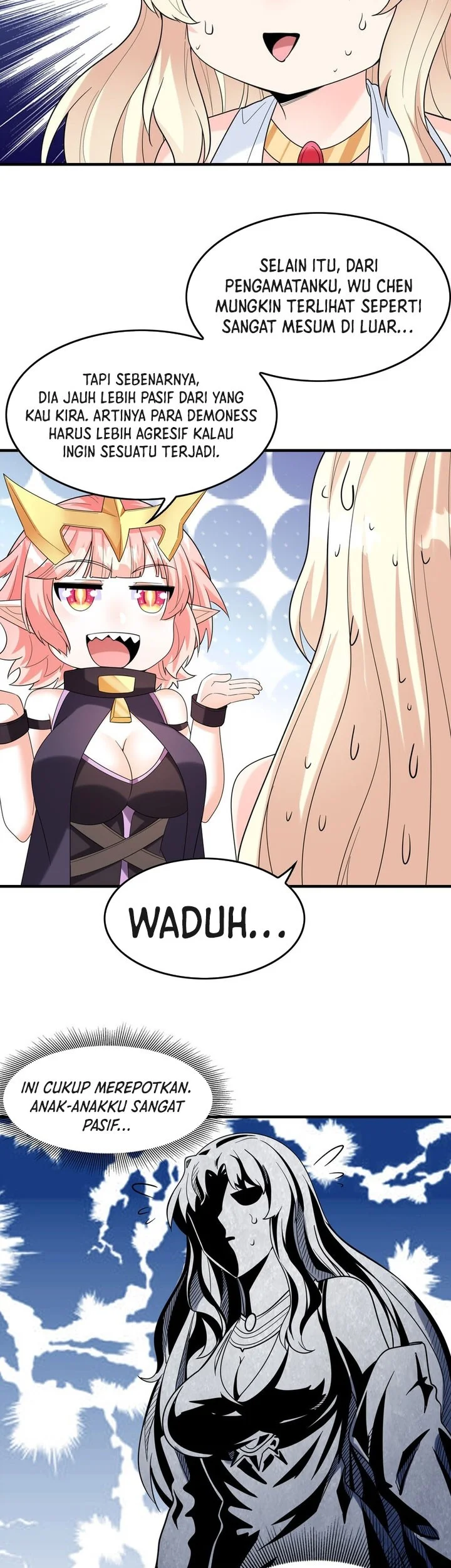 My Harem Is Entirely Female Demon Villains Chapter 83 - halaman 16