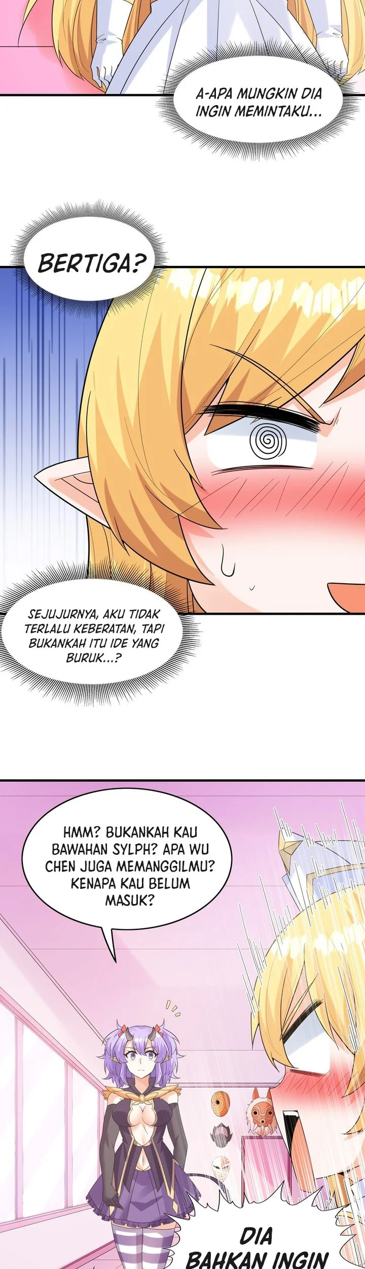 My Harem Is Entirely Female Demon Villains Chapter 83 - halaman 28