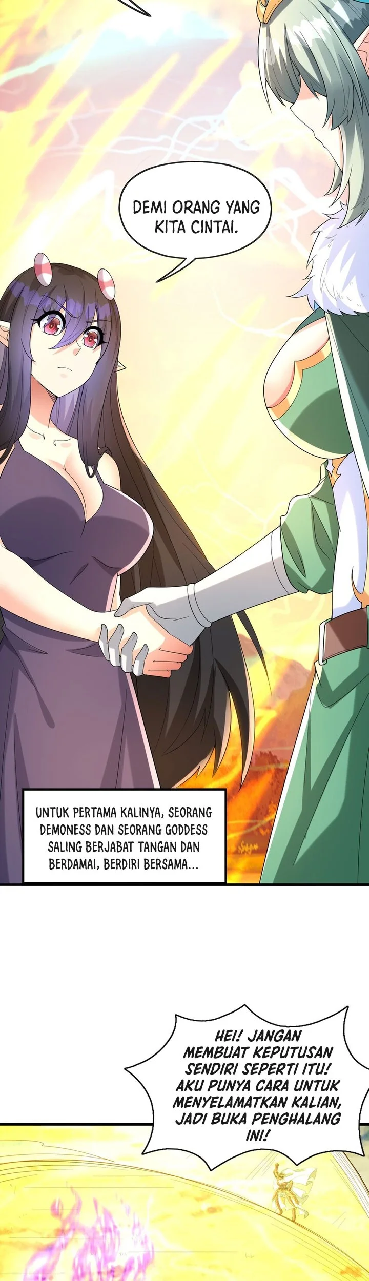 My Harem Is Entirely Female Demon Villains Chapter 84 - halaman 10