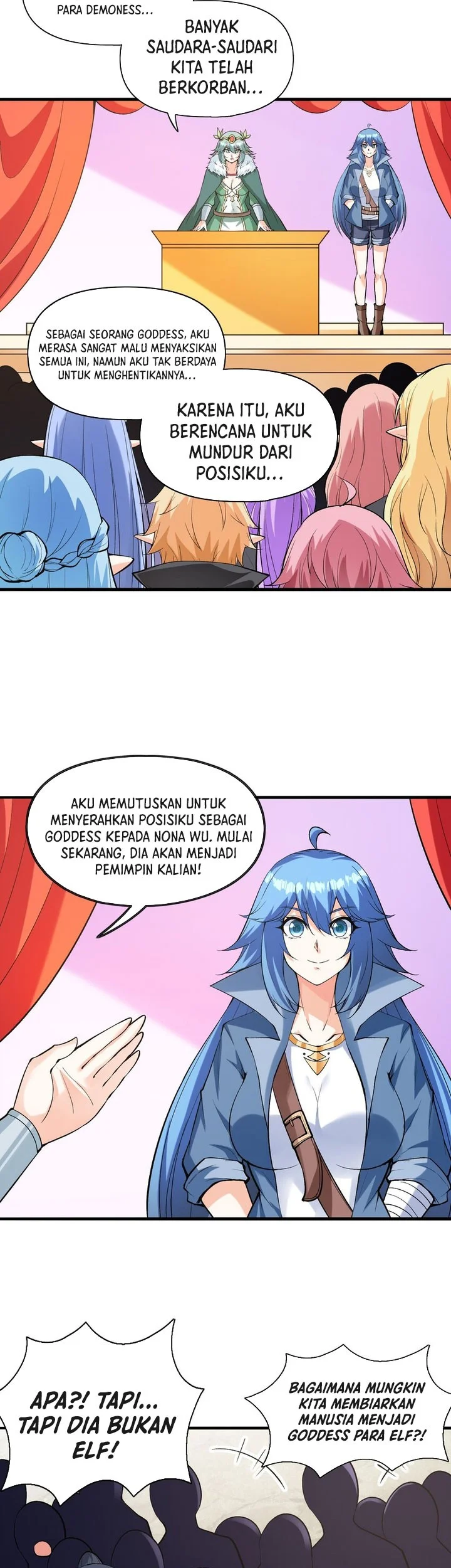 My Harem Is Entirely Female Demon Villains Chapter 84 - halaman 30