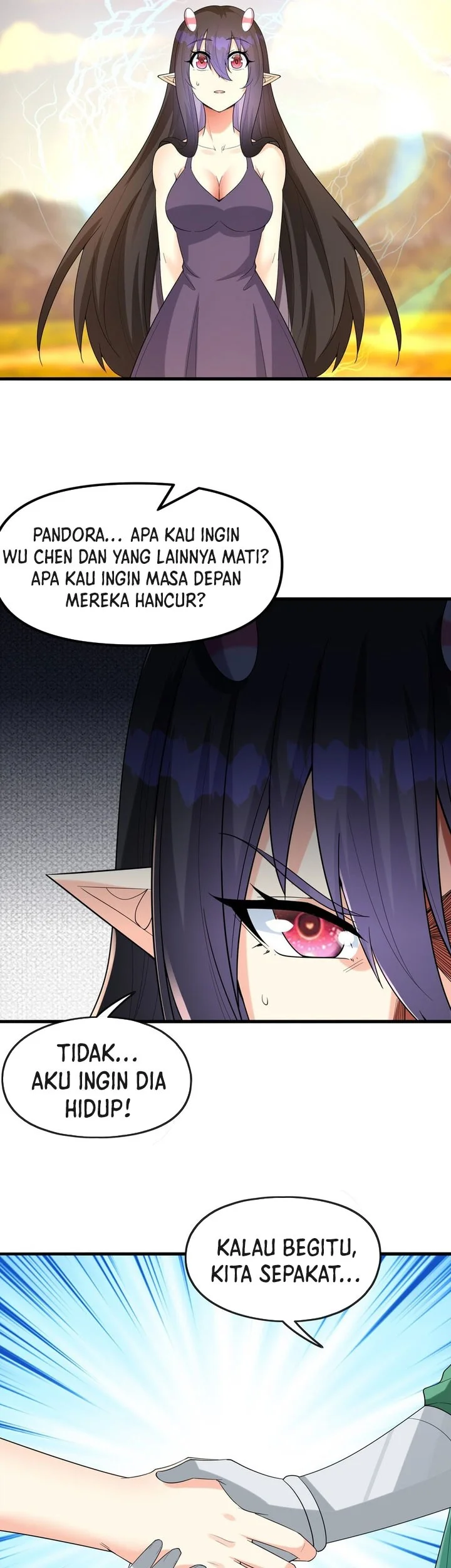 My Harem Is Entirely Female Demon Villains Chapter 84 - halaman 8