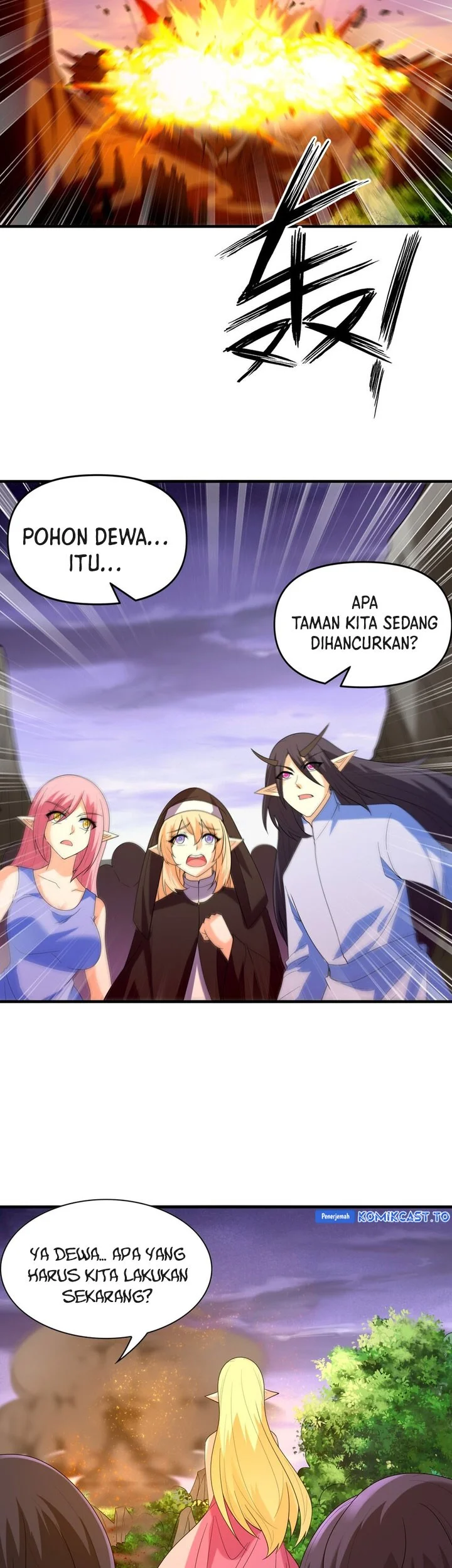My Harem Is Entirely Female Demon Villains Chapter 85 - halaman 30