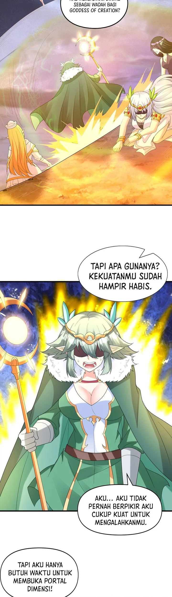 My Harem Is Entirely Female Demon Villains Chapter 85 - halaman 34