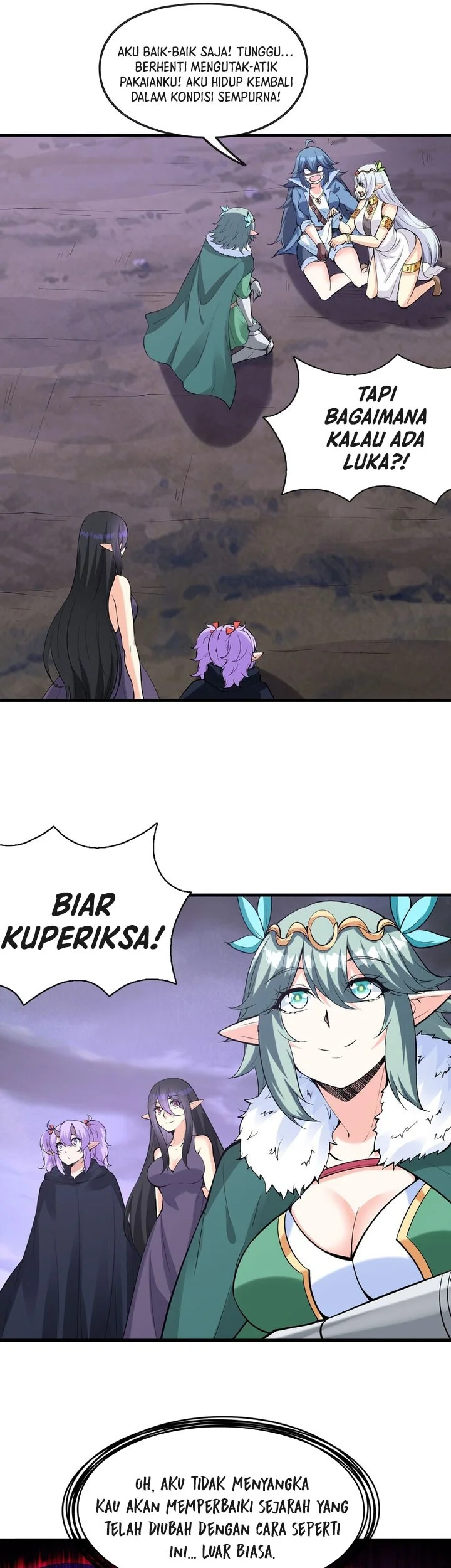 My Harem Is Entirely Female Demon Villains Chapter 85 - halaman 8