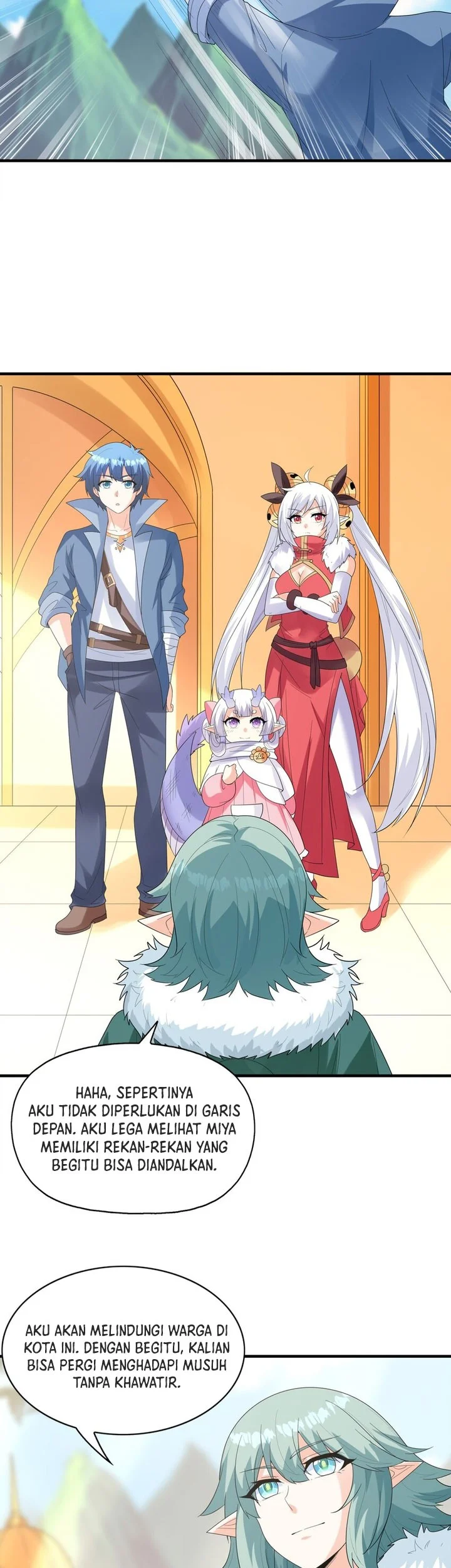 My Harem Is Entirely Female Demon Villains Chapter 87 - halaman 28