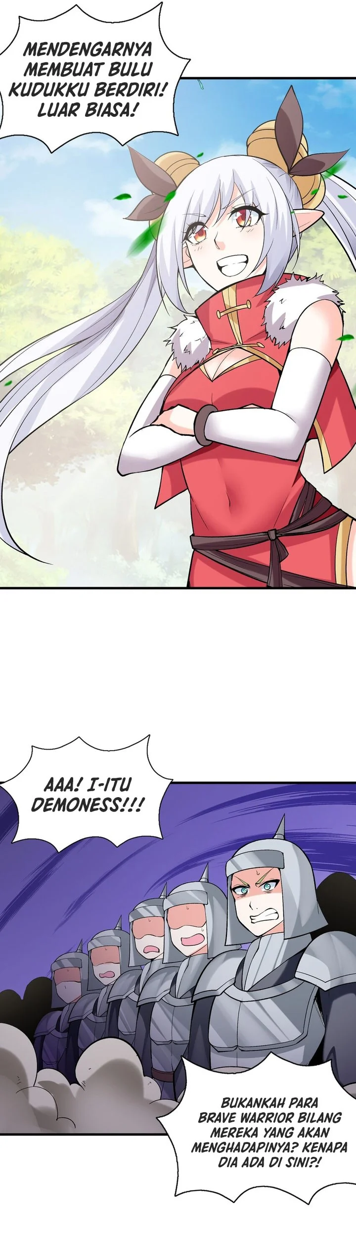 My Harem Is Entirely Female Demon Villains Chapter 87 - halaman 44