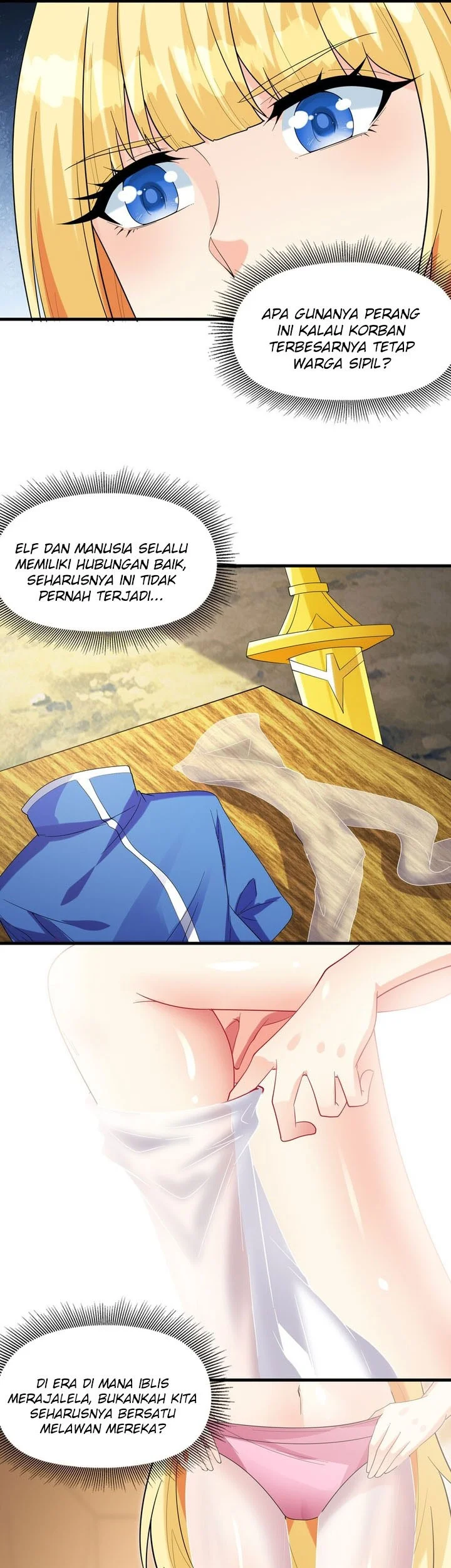 My Harem Is Entirely Female Demon Villains Chapter 89 - halaman 26