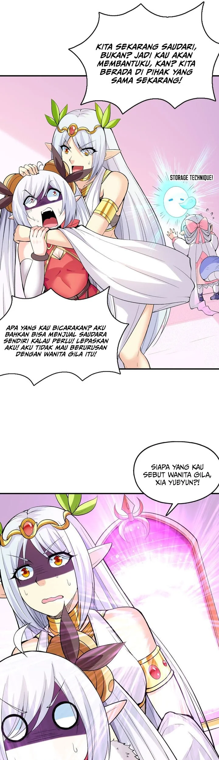My Harem Is Entirely Female Demon Villains Chapter 89 - halaman 42