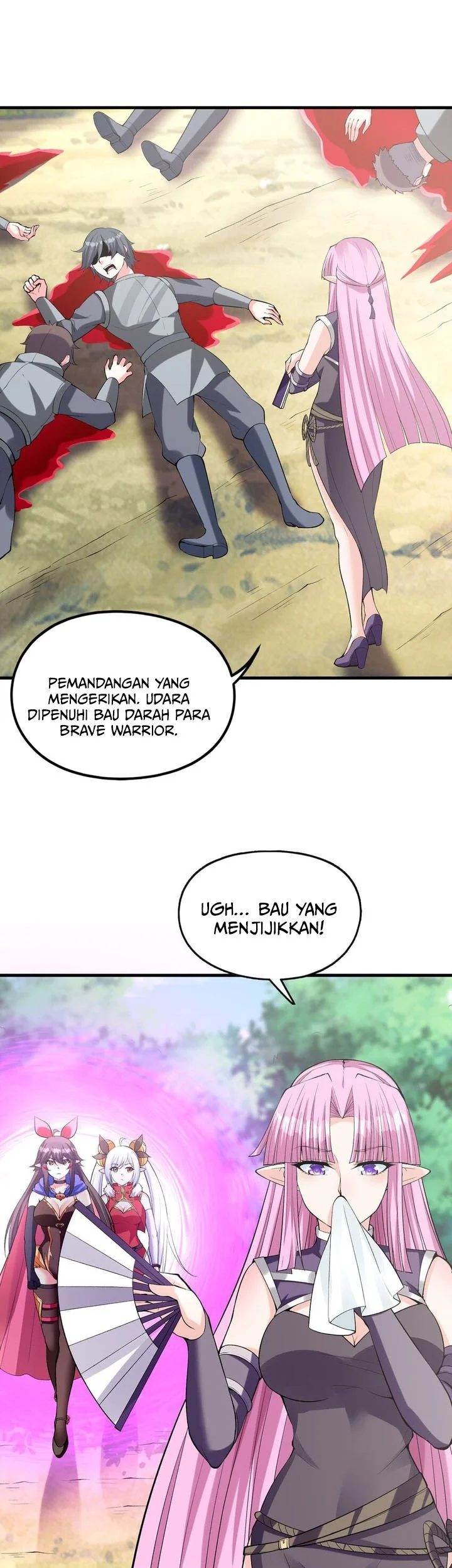 My Harem Is Entirely Female Demon Villains Chapter 90 - halaman 10