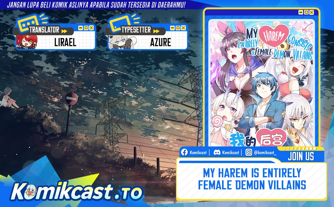 My Harem Is Entirely Female Demon Villains Chapter 91 - halaman 1