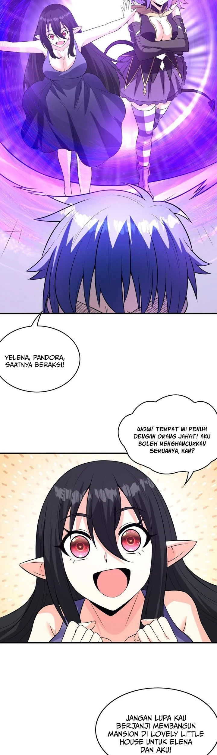 My Harem Is Entirely Female Demon Villains Chapter 91 - halaman 32