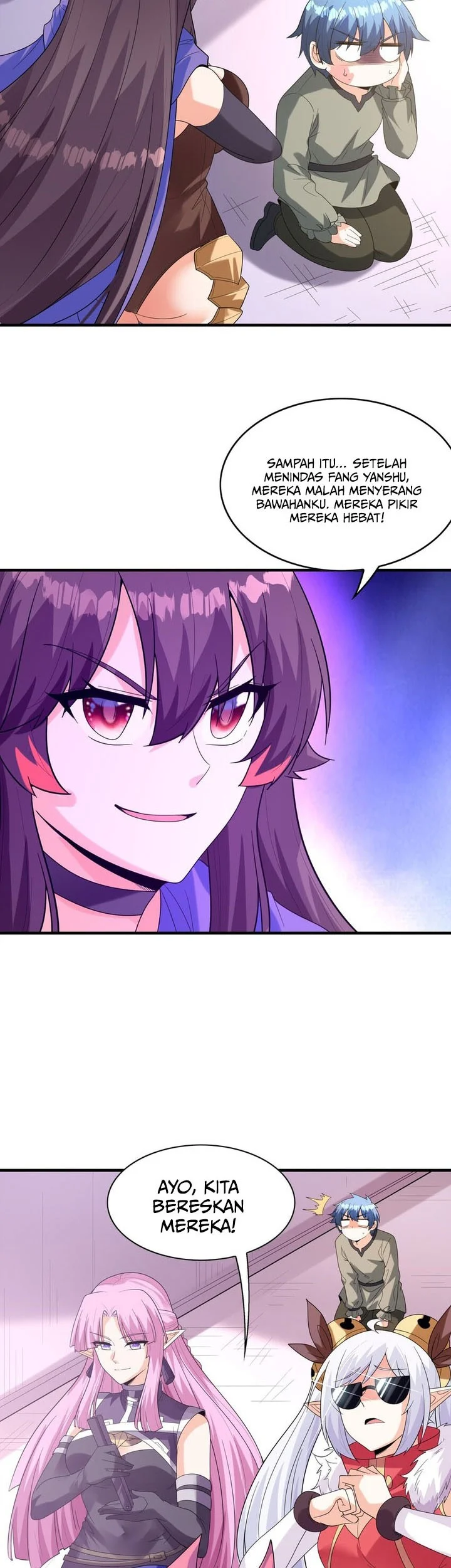 My Harem Is Entirely Female Demon Villains Chapter 91 - halaman 38