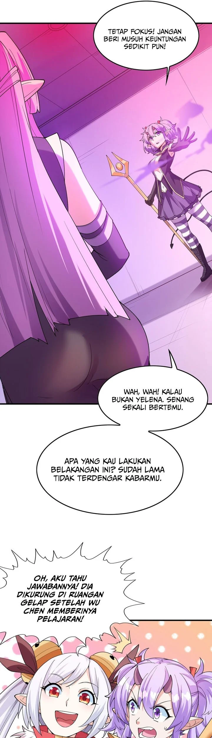 My Harem Is Entirely Female Demon Villains Chapter 92 - halaman 10
